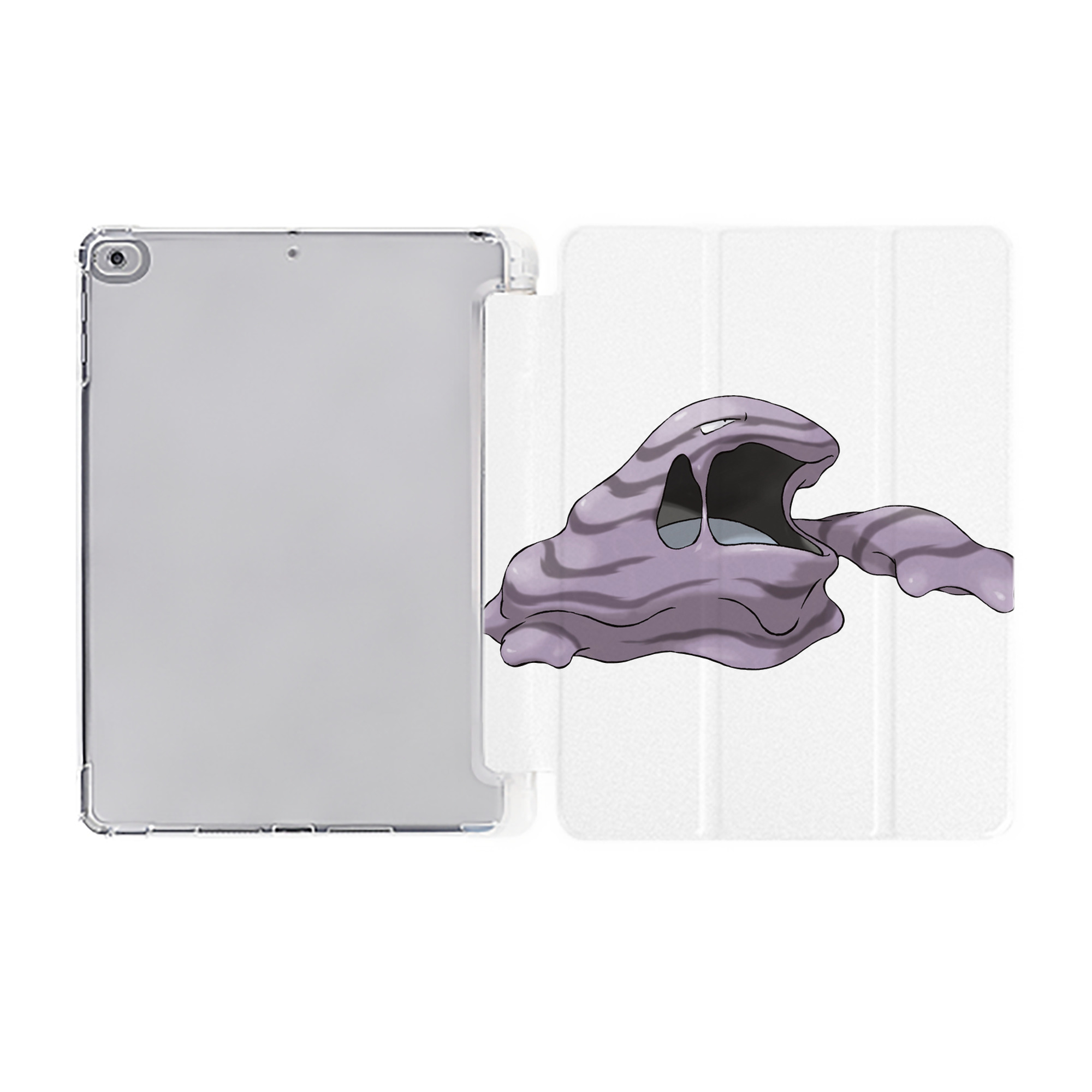 （画像用） ポケットモンスター Pokémon IPad ケース ペン収納付き 三つ折りスタンド PUレザー×シリコン 対応機種9.5/10.5/10.9インチ